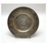6" 1919 SILVERPLATE  Golf Award plate