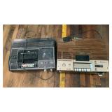 2 VTG Heavy Old School video cassette recorders