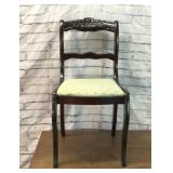 ROSEWOOD CARVED CHAIR