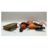 HAND TOOLS AND TROUBLE LIGHT