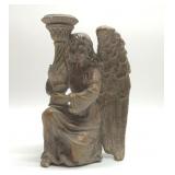 Gold Colored angel candlestick