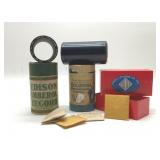 PHONOGRAPH NEEDLES, EDISON RECORDS