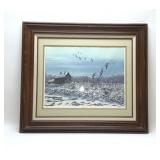 Alan Montague homeward bound, signed print