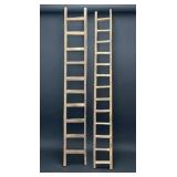 2 wood ladder DECOR
