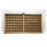 Hamilton Letterpress Wood Printers Drawer