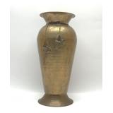 VTG BRASS VASE 16''