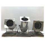 3 PROFESSIONAL STAGE LIGHTS