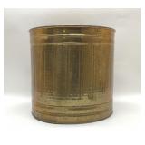 LG BRASS PLANTER 13X13