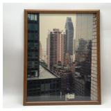 NYC SKYLINE PHOTO 21 X 17