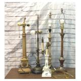 ASSORTED TABLE LAMPS