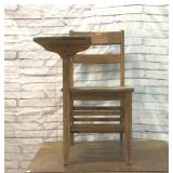 OLD TIMEY OAK  STUDENT DESK