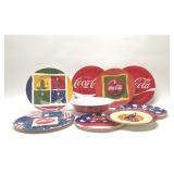 Coca-Cola plasticware
