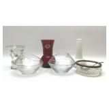 ASSORTED VASES AND BOWLS