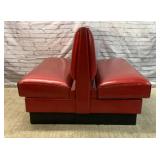 DINER BOOTH BACK TO BACK SEATING