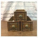 VINTAGE SEWING MACHINE DRAWERS