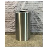 STAINLESS STEEL WASTE BASKET LARGE