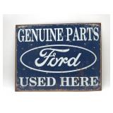 Genuine FORD Parts Metal sign