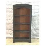 BOOKCASE WITH ARCHED FRONT
