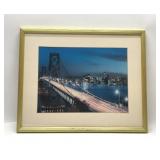 Framed San Francisco photograph