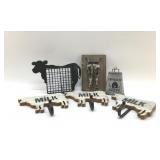 Country farmhouse, cow decor