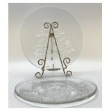 LE SMITH CHRISTMAS PLATTERS