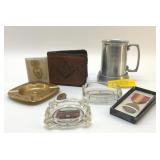 ASSORTED ADVERTISING ASHTRAYS, MISCELLANEOUS