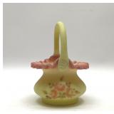 FENTON BURMESE BASKET 'GLOWS''