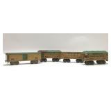1920'S AMERICAN FLYER MODEL TRAIN CARS