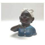 BLACK AMERICANA CAST IRON BANK