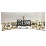 1955/56/57 VIRGINIA LICENSE PLATES
