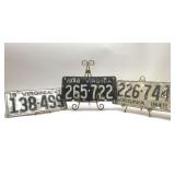 1947/48/49 VIRGINIA LICENSE PLATES
