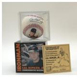 CAL RIPKIN COMMEMORATIVE BASEBALL