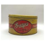 GOETZE'S SAUSAGE VTG TIN