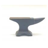 MINI CAST IRON ANVIL BLUE 3 1/4''