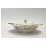 Dainty Theodore Haviland COVERED ROSE CASSEROLE