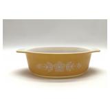 PYREX BUTTERFLY GOLD 043 1.5 QT CASSEROLE