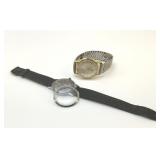 2 VTG MENS WRISTWATCHES ELGIN 27 JEWEL
