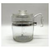 VINTAGE PYREX FLAMEWARE PERCOLATOR 9 CUP