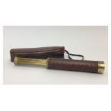 Toy Metal & Leather Telescope