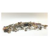 Assorted costume, jewelry, fashion rings