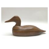 WOODEN DUCK DECOY BOX