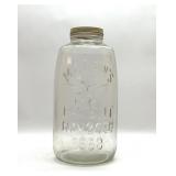 Huge mason's patent 1858 jar 18''