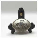 SSI HANDCRAFTED NATIVE AMERICAN BELT BUCKLE