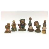 6 Assorted Tom Clark Golf Theme Gnome Figurines
