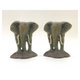 ELEPHANT BOOKENDS