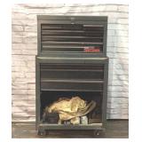 Vintage Craftsman Rolling Tool Box & Contents