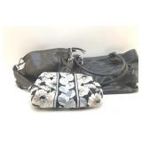 2 HANDBAGS, COSMETIC BAG, TIGNANELLO