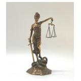 BRONZE LADY OF JUSTICE  10ï¿½ï¿½