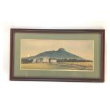 FARMHOUSE AT PILOT KNOB PRINT