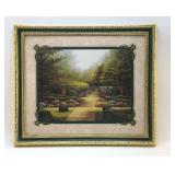 English garden print